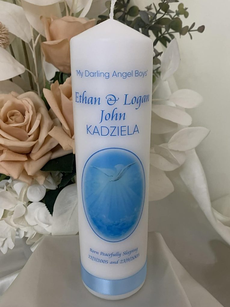 JOHN MEMORIAL CANDLE