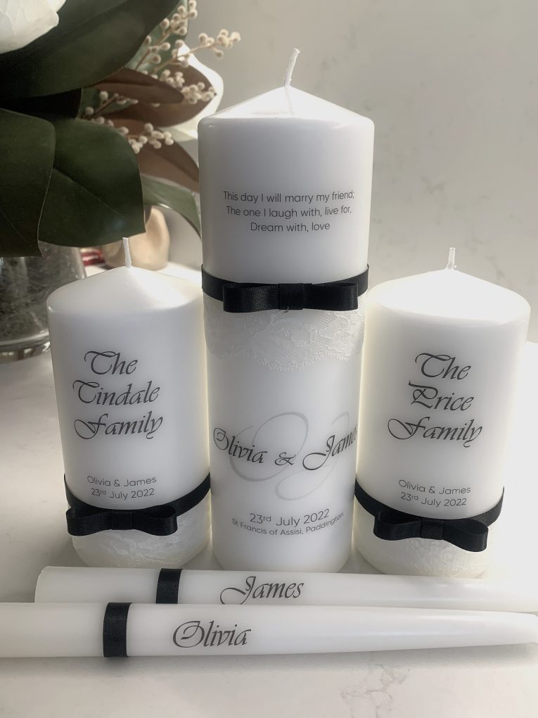 ETERNAL WEDDING CANDLE SET
