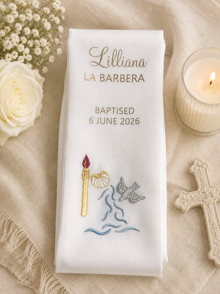 Baptismal Stole (Personalised)