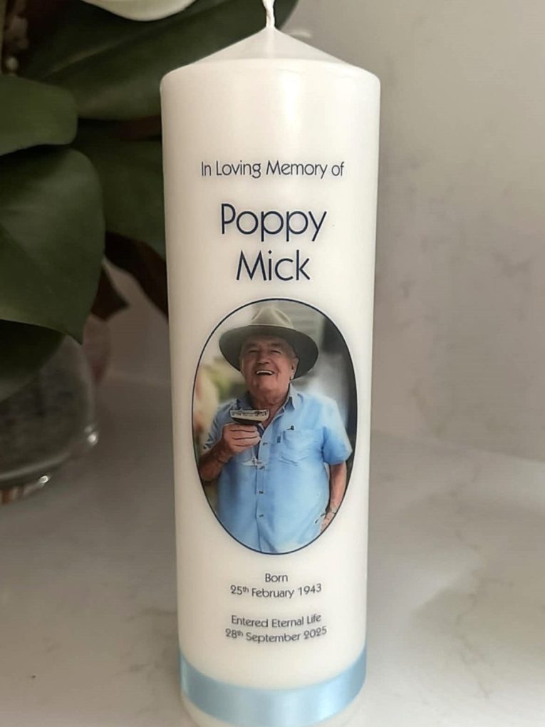 POPPY MEMORIAL CANDLE