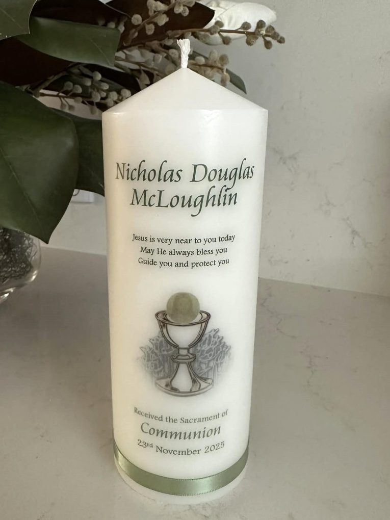 Nicholas Communion Candle