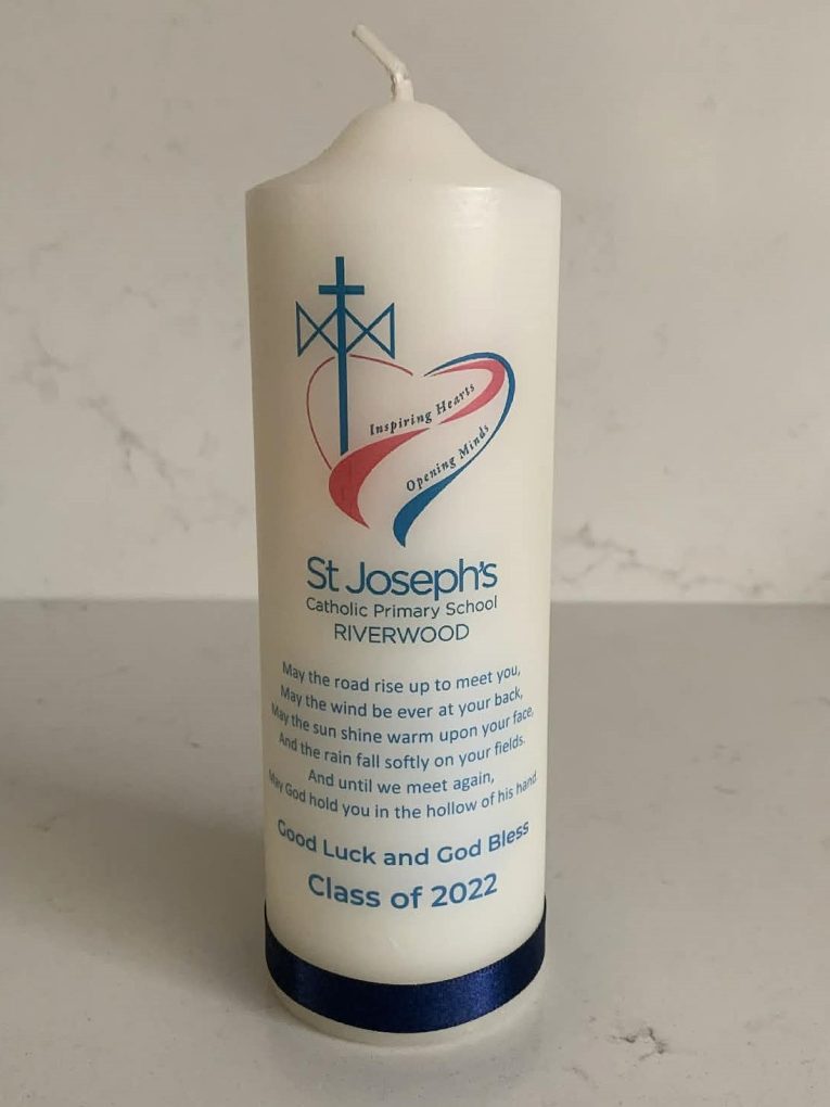 School Graduation Candle